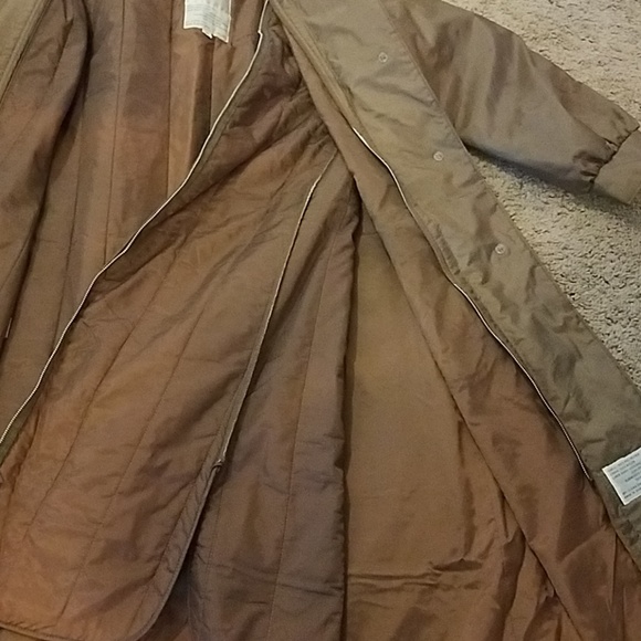 Vintage Trench coat W WARM/removable liner - Picture 5 of 6